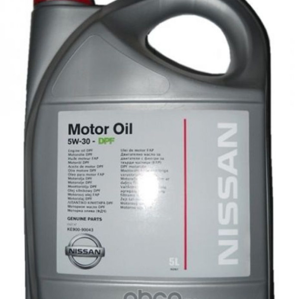 NISSAN Масло моторное 5W30 Motor Oil DPF 5л