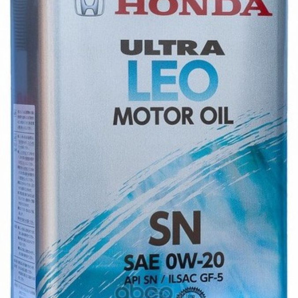  HONDA ULTRA LEO 0W20 SN Масло моторное синт. (железо Япония) (4L)