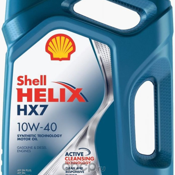 SHELL   Масло моторное Helix HX7 10w40 4л. полусинтетическое