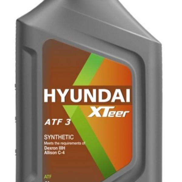  HYUNDAI XTEER ATF3 Масло трансмиссионное (пластик Корея) (1L)