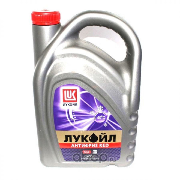  ЛУКОЙЛ RED G12 Антифриз готовый красный (5L)