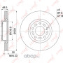  LYNX Диск тормозной MAZDA 3 2.0 03- MAZDA 5 R16 17 18 05- передний вент.