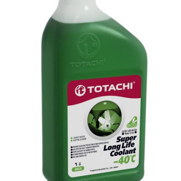 TOTACHI   SUPER LONG LIFE COOLANT зеленый -40 гр. С (1л.)