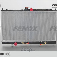 FENOX  Радиатор охлаждения двигателя MITSUBISHI LANCER 03- 688x377x16 паяный (для АКПП )