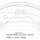 HI-Q Колодки тормозные HYUNDAI MITSUBISHI ELANTRA PAJERO SPORT 00- задн. барабанные